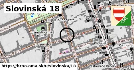 Slovinská 18, Brno