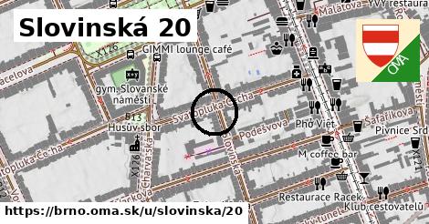 Slovinská 20, Brno