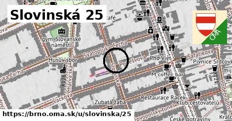 Slovinská 25, Brno