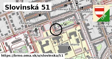 Slovinská 51, Brno