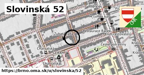 Slovinská 52, Brno