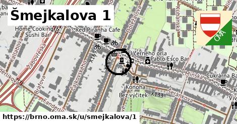 Šmejkalova 1, Brno