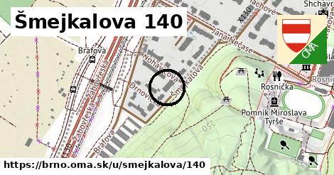 Šmejkalova 140, Brno