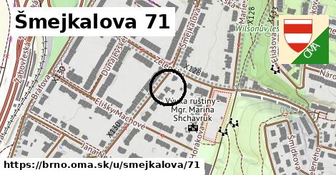 Šmejkalova 71, Brno