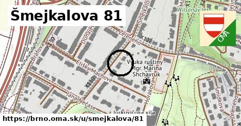 Šmejkalova 81, Brno