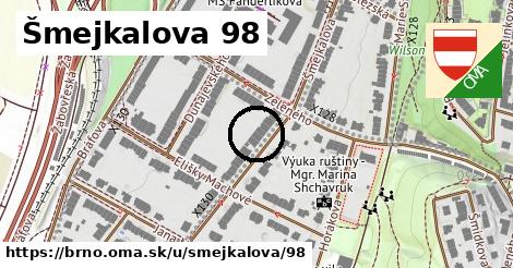 Šmejkalova 98, Brno