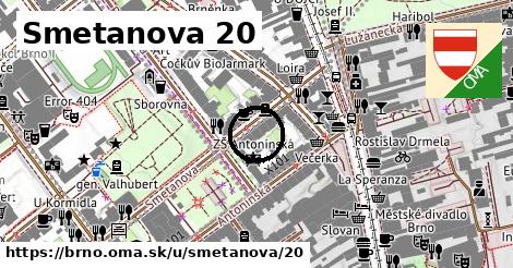 Smetanova 20, Brno