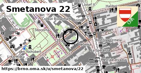 Smetanova 22, Brno