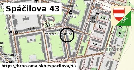 Spáčilova 43, Brno