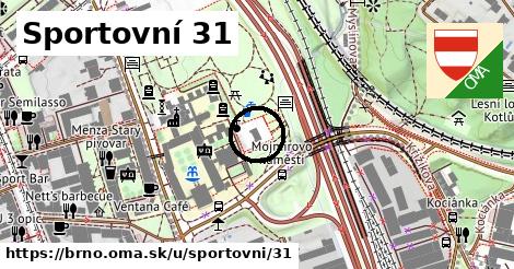 Sportovní 31, Brno