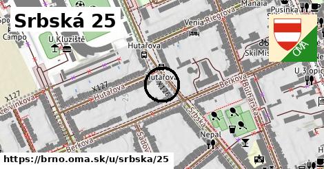 Srbská 25, Brno