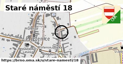 Staré náměstí 18, Brno