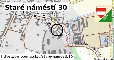 Staré náměstí 30, Brno