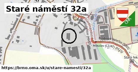 Staré náměstí 32a, Brno