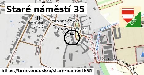 Staré náměstí 35, Brno