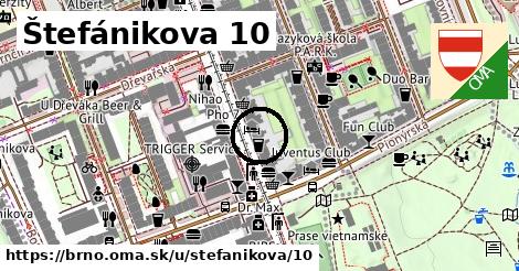 Štefánikova 10, Brno