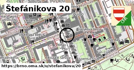 Štefánikova 20, Brno