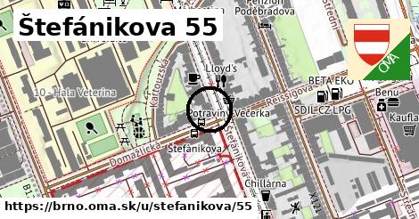 Štefánikova 55, Brno