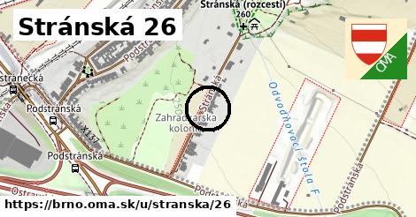 Stránská 26, Brno