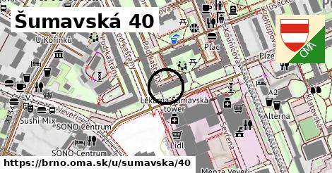 Šumavská 40, Brno