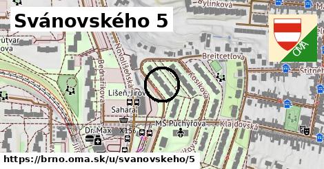 Svánovského 5, Brno