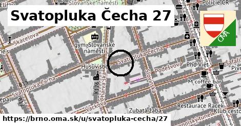 Svatopluka Čecha 27, Brno