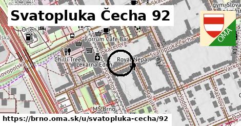 Svatopluka Čecha 92, Brno
