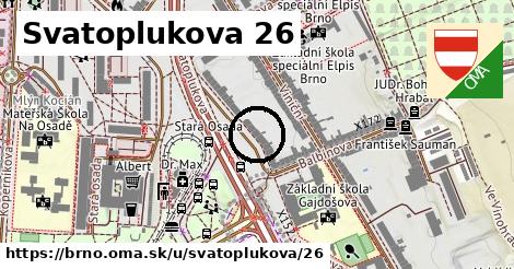 Svatoplukova 26, Brno