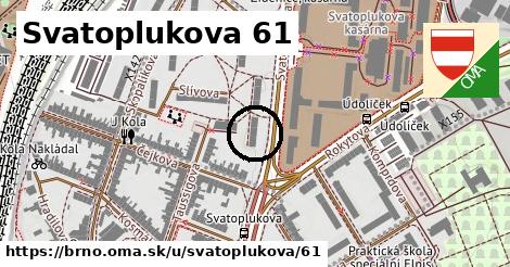 Svatoplukova 61, Brno