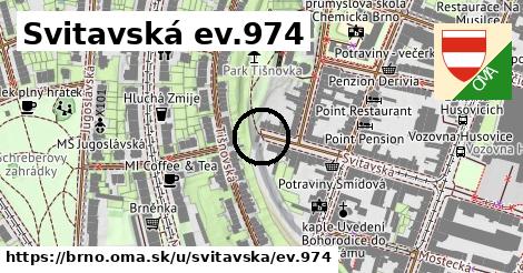 Svitavská ev.974, Brno