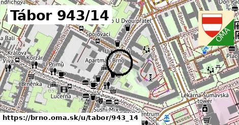 Tábor 943/14, Brno
