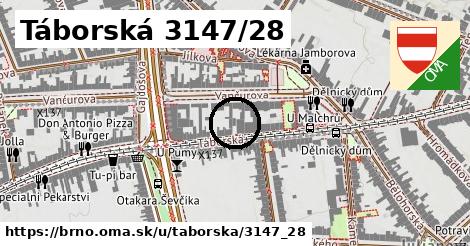 Táborská 3147/28, Brno