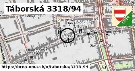 Táborská 3318/94, Brno