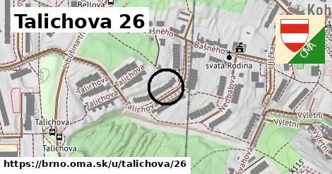 Talichova 26, Brno