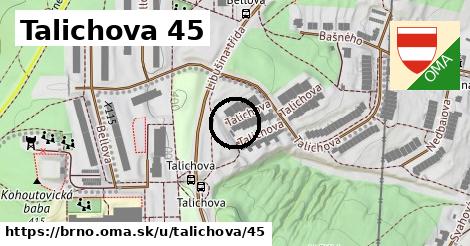 Talichova 45, Brno