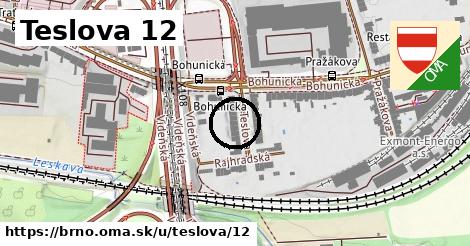 Teslova 12, Brno