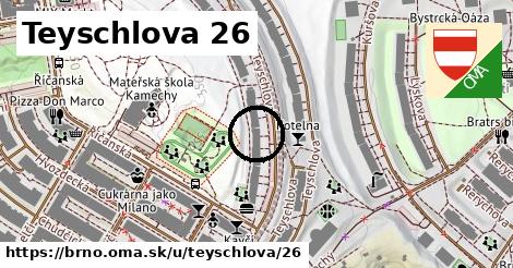 Teyschlova 26, Brno