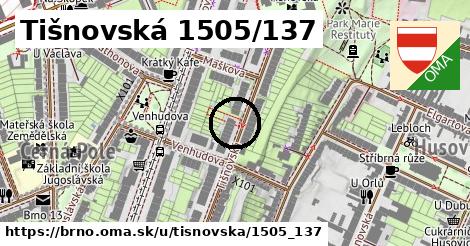 Tišnovská 1505/137, Brno