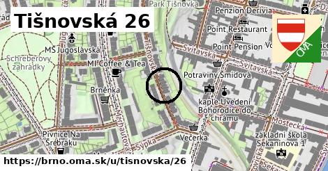 Tišnovská 26, Brno