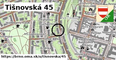 Tišnovská 45, Brno