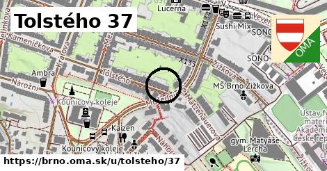 Tolstého 37, Brno