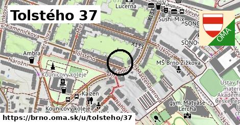 Tolstého 37, Brno