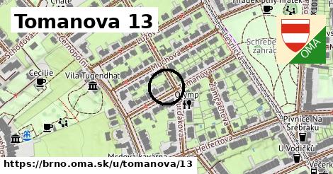 Tomanova 13, Brno