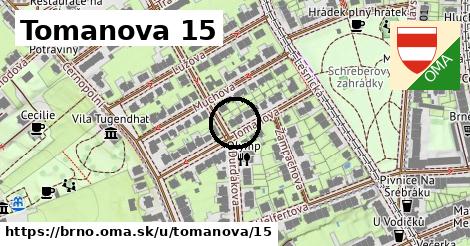 Tomanova 15, Brno