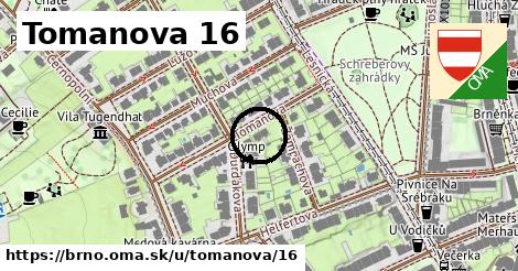 Tomanova 16, Brno
