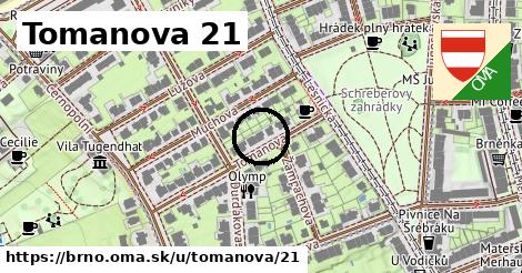 Tomanova 21, Brno