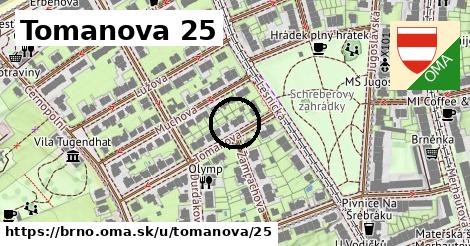 Tomanova 25, Brno