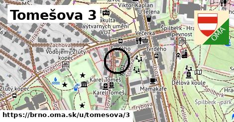 Tomešova 3, Brno