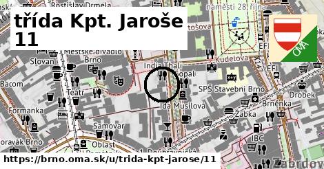 třída Kpt. Jaroše 11, Brno