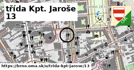 třída Kpt. Jaroše 13, Brno